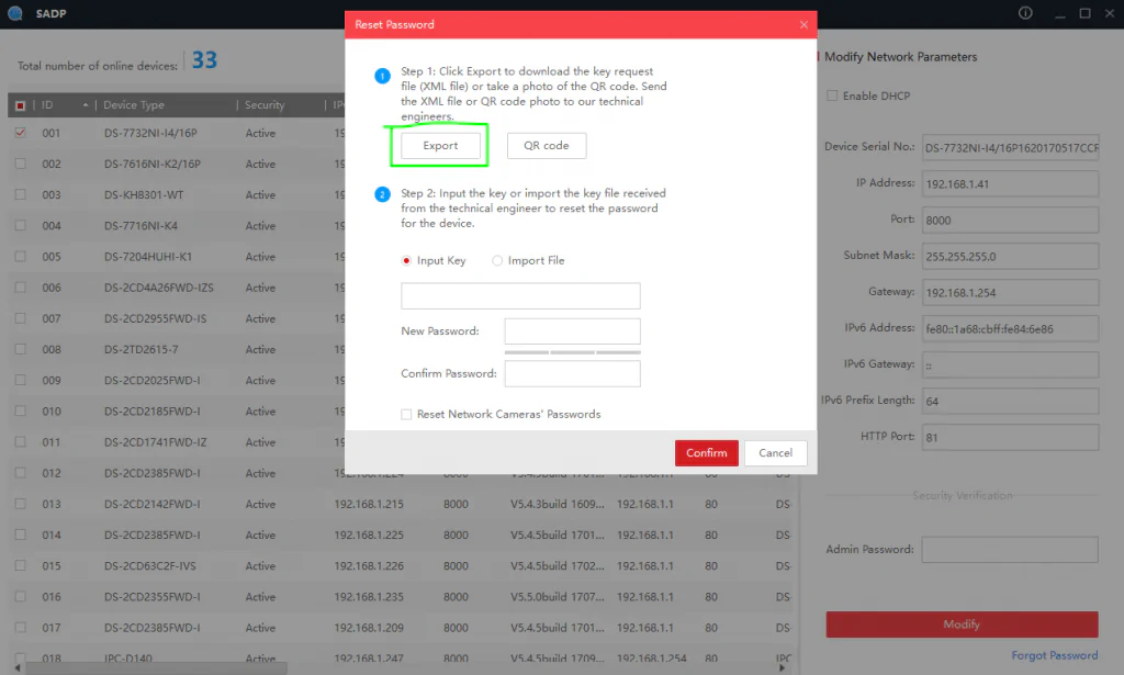 SADP_tool_hikvision_export_file